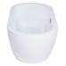 Miseno MNO6030FSO 60" Free Standing Oval Acrylic Bathtub - Overflow Drain Assembly Included - B074Q75JL5